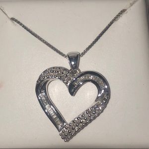 Helzberg Diamond Heart Necklace